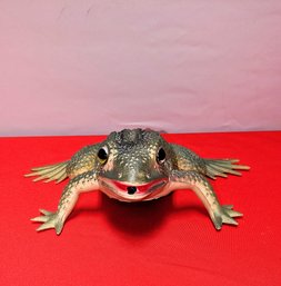 Motion Activated Croaking Frog
