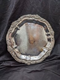 #4 F.b. Rogers Silver Plate Serving Tray