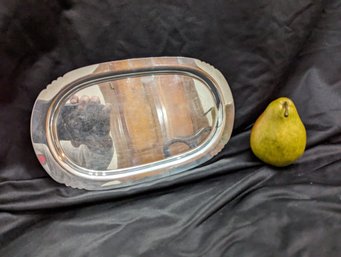 #8 Silver Plate WM Rogers 433 Oval Tray