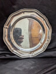 #9 Silver Plate Serving Plate