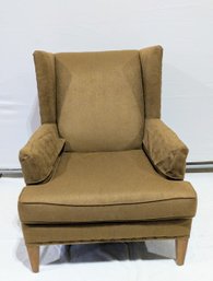 Brown Ethan Allen Accent Chair With Nail Head Accented Trim ( 1 Of 2)