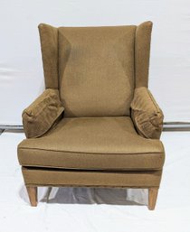 Brown Ethan Allen Accent Chair With Nail Head Accented Trim ( 2 Of 2)