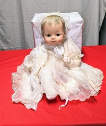 Antique Large Plastic Madame Alexander Christening Doll