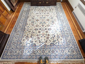 Large Room Size Hand Knotted Wool Rug 137.5 X 105 By Bokara Rug Co.