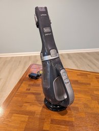 Black And Decker Platinum Hand Held Cordless Vacuum Cleaner