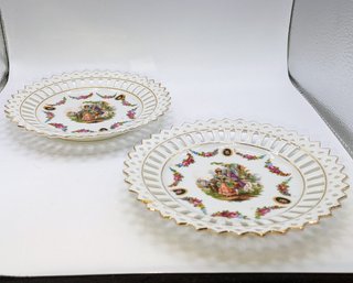 Set Of 4 Vintage Trinket Dishes, Made In Germany