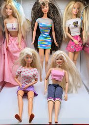 Lot Of 5 Barbie Dolls - 2 Of 2