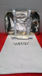 Versace Parfumes Large Tote Bag With Removable Strap