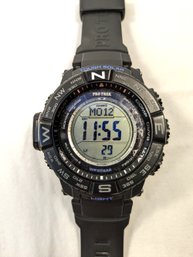 Casio Protrek Tough Solar Triple Sensor Outdoor Watch