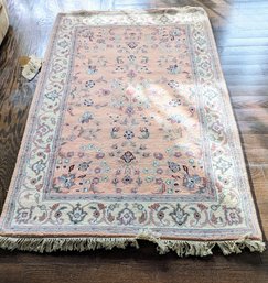 Carpet #53  - Vintage Wool Handwoven Thick Pile Rug