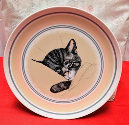 Cheesie Nostalgia Station Limited Edition Cat Plate