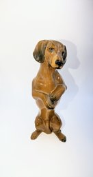 Vintage Rosenthal Germany, Dachshund Puppy Begging