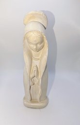 Vintage Praying Virgin Mary Sculpture