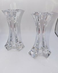 Pair Of Lenox Ovations Pride Candlestick Holders