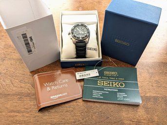 Seiko Kinetic Prospex Scuba Divers 200m Watch With Original Boxes