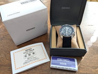 Seiko Automatic Scuba Divers 200m Watch Calendar With Original Boxes