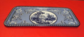 Vintage  Daher Decorated Metal Tray