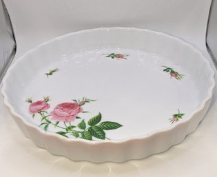 Vintage Christineholm Stoneware Pie, Quiche Or Baking Dish