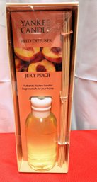 Yankee Candle Reed Diffuser - New In Box - Juicy Peach