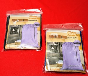 Pair Of 2 Wahou Heavy Duty Laundry Bags
