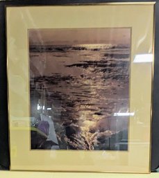 Framed, Matted & Signed Photograph  'Gentile Tidelands'  Signed By Wolfgang Dietz