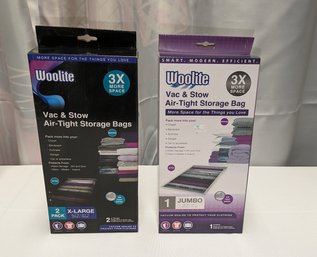 2 Boxes Of Woolite Vac & Stow Storage Bags