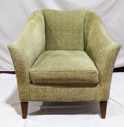 MCM Calico Flared Arm Accent Chair