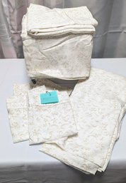 Ralph Lauren King Size Sheet Set With 4 Pillow Cases