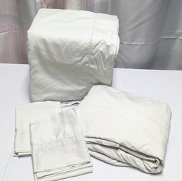 Wamsutta 4 Piece Light Green King Sheet Set