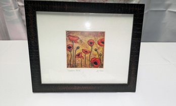 Framed 'Flanders Field', Signed  By Kathleen Nesi - Reproduction Print