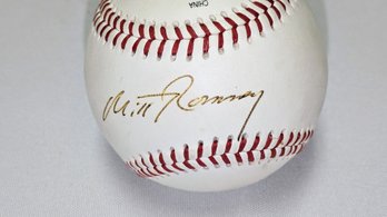 Mitt Romney Autographed Rawlings Baseball