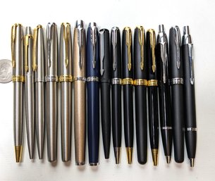 Lot Of 15 Parker Ballpoint Pens