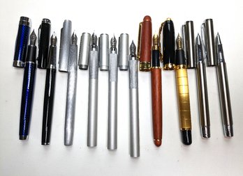10 Assorted Fountain Pens