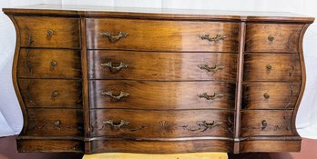 Antique 1900's Hand Carved Detail 12 Drawer Dresser
