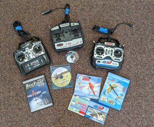 3 RC Flight Simulator Controllers And RC Flight Sim Video Games