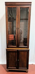 Bombay Lighted Display/Book Cabinet - 1 Of 2