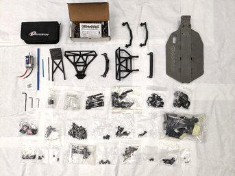 Lots Of Traxxas RC Parts With Duratex Tool Case