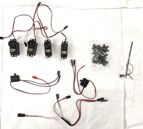 Lot Of Servo Motors And Switches Futaba S3004