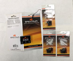 Spektrum Servos And Programmer New In Packaging