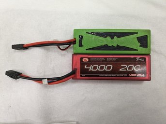 2 Venom 20c Lipo Batteries