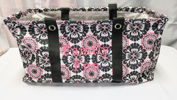 'Family Fun' Tote Carry All Bag With Handles By Thirty-One