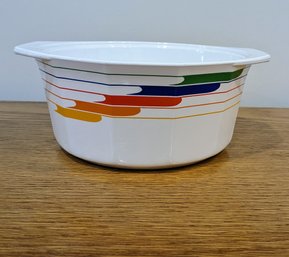 Vintage Studio Nova Fire & Ice Round Casserole Dish