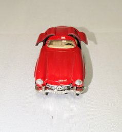 Vintage MC Red Diecast Mercedes Benz SC300