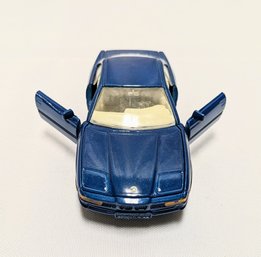 Vintage Diecast Welly Blue BMW 850I