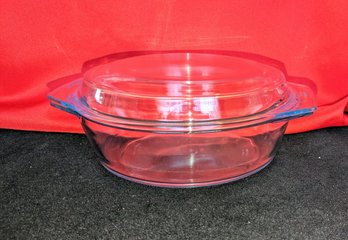 Vintage Marinex Lidded Glass Casserole Dish