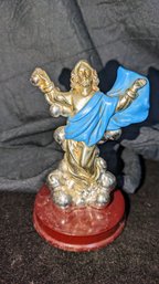 Vintage Jesus Dashboard Statue Or Paperweight