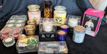 Candle Lot # 1 - Various Candle Assortment (26) Items In Total
