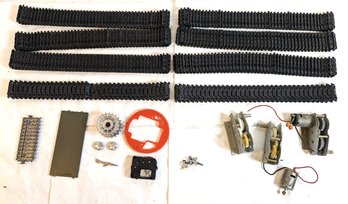 RC Tank Treads And Gearboxes And Other Parts