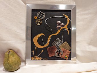 #22. Framed Mixed Media Collage By Marcia Mohl