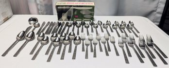 Imperial Stainless 'Serta' Flatware Service For 8 Plus Additional Serving Pieces - (52 Pieces Total)
